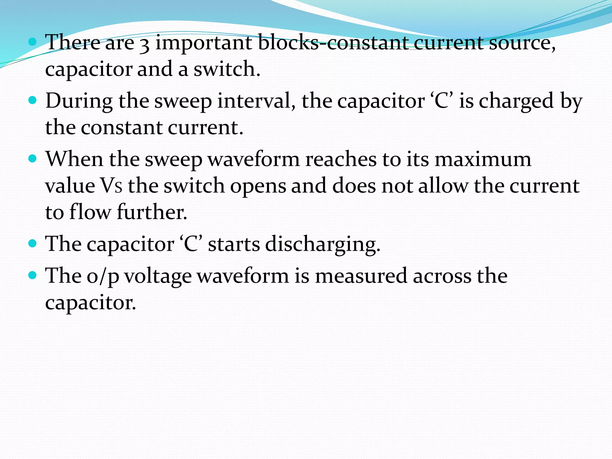 Types of time base generators | PPTX