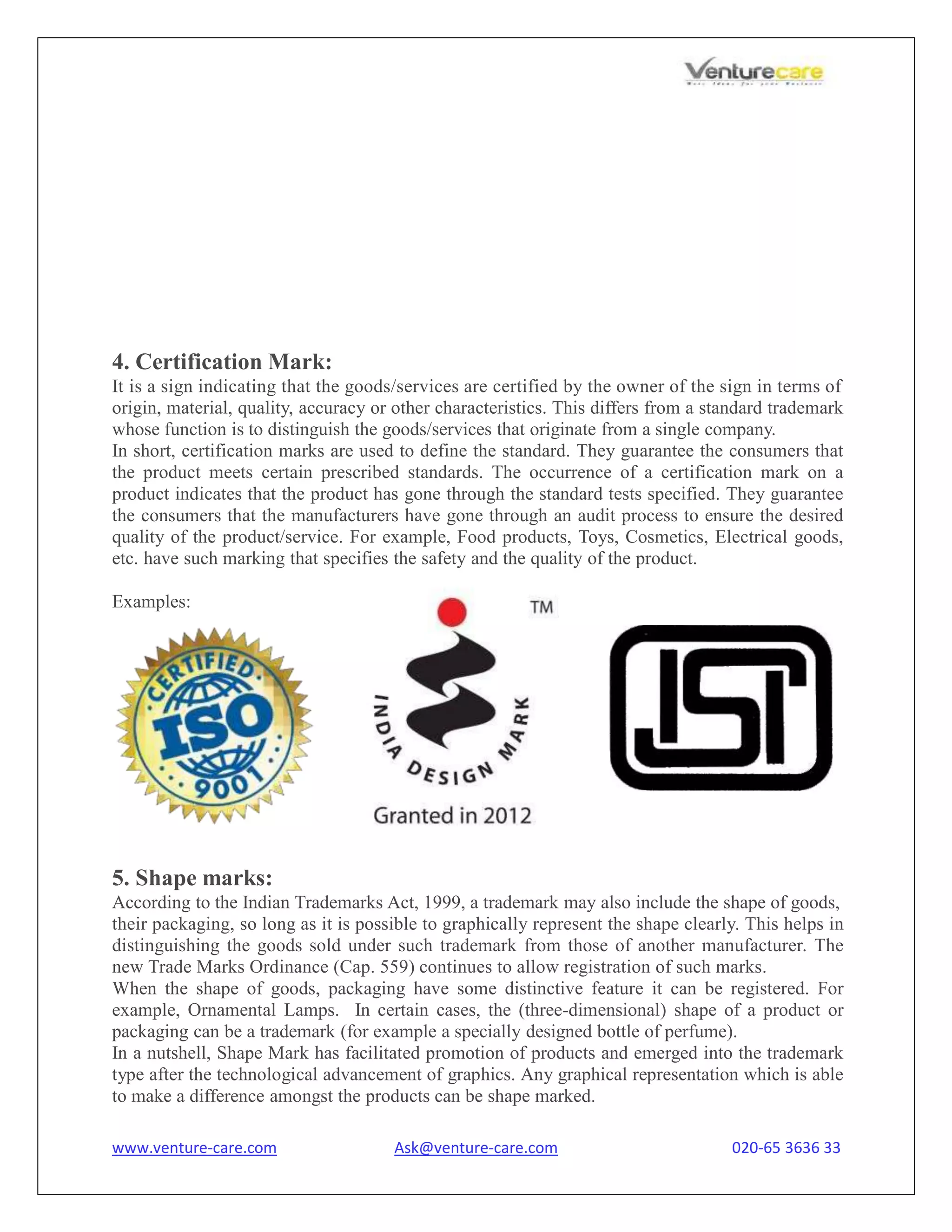 Types of trademark in india | PPTX
