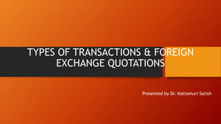 Types of transactions | PPT
