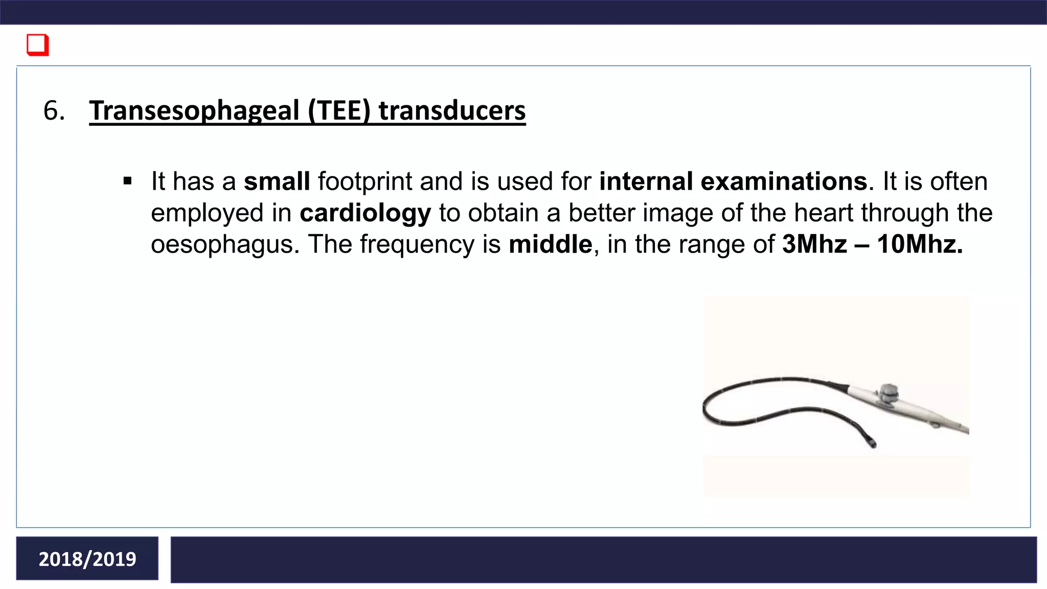 Types of transducers in ultrasound diagnostic PPT