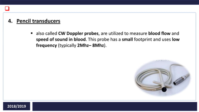 Types of transducers in ultrasound diagnostic | PPTX