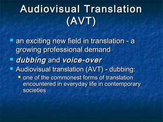 Types of translation | PPT