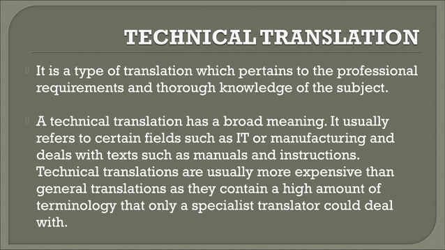 Types of translation | PPT | Programming Languages | Computing