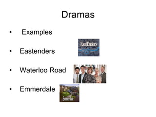 Types of tv shows | PPT
