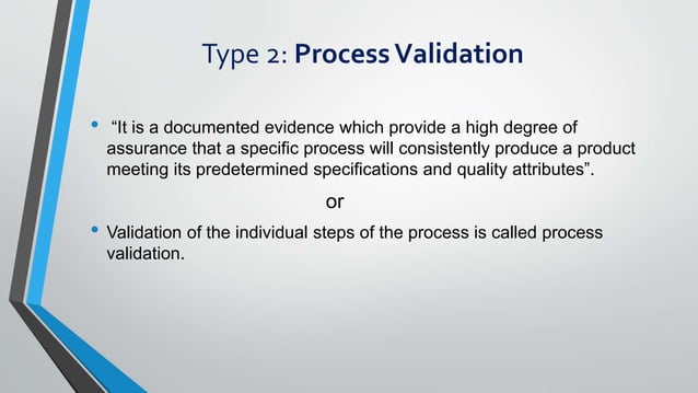 Types of Validation & its Aspects PPT.pptx | Chemistry | Science