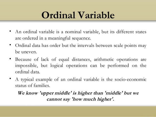 Types of variables-Advance Research Methodology