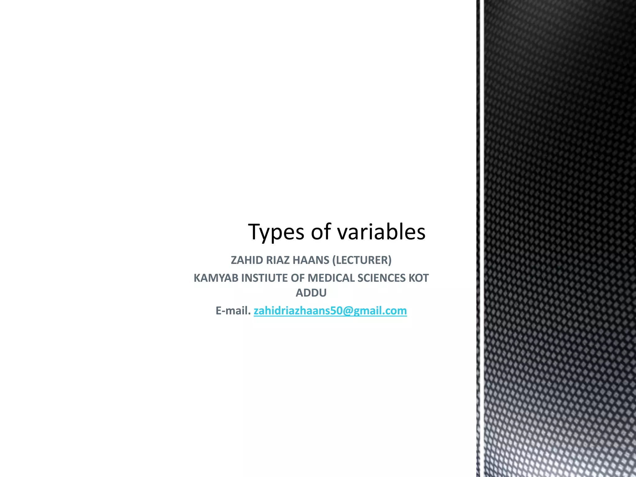 types of variables.pptx