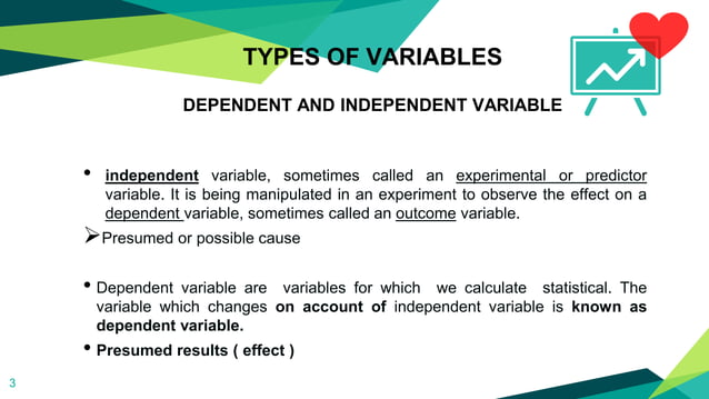 types of variables.ppt a research presen | PPT
