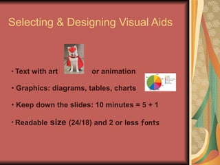Professional visual aids | PPT