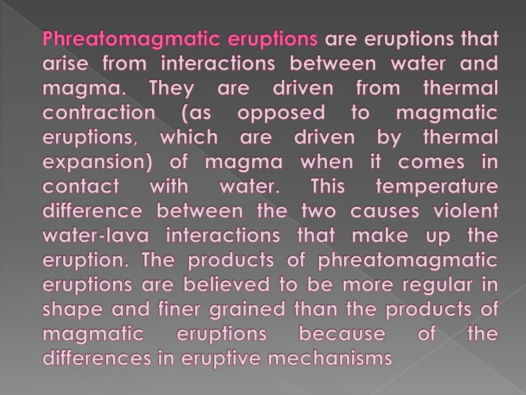 Types Of Volcanic Eruption Ppt