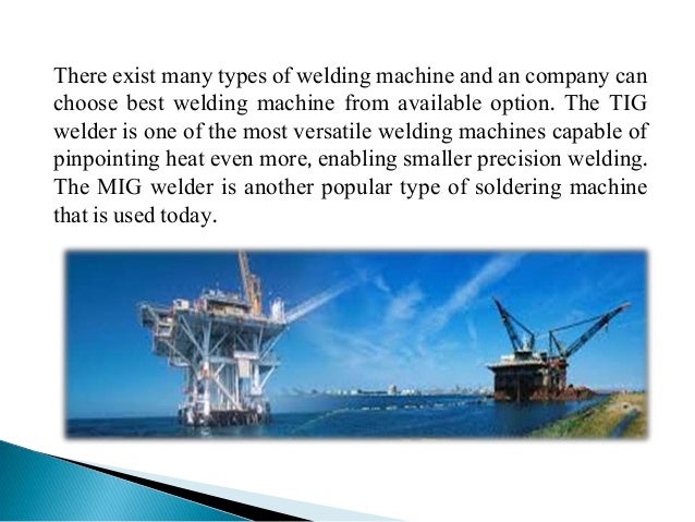 Types Of Welding Machine