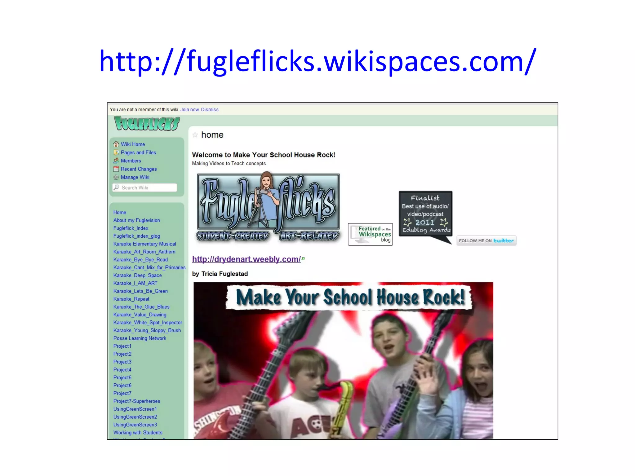 http://fugleflicks.wikispaces.com/
 
