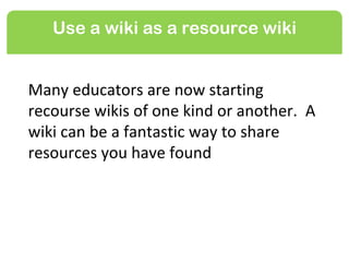 Wiki Types Types of wikis | PPT