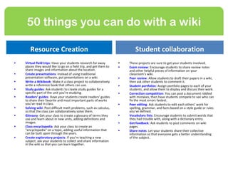 Wikis Concept Examples Types of wikis | PPT