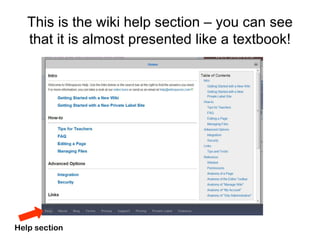 Wiki Types Types of wikis | PPT