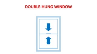 DOUBLE-HUNG WINDOW
 