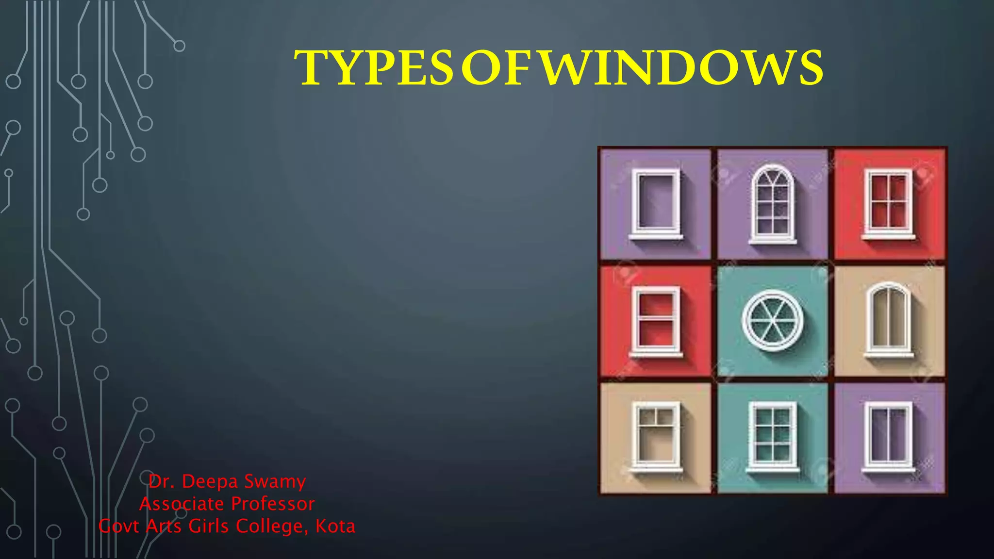 Types of window | PPT