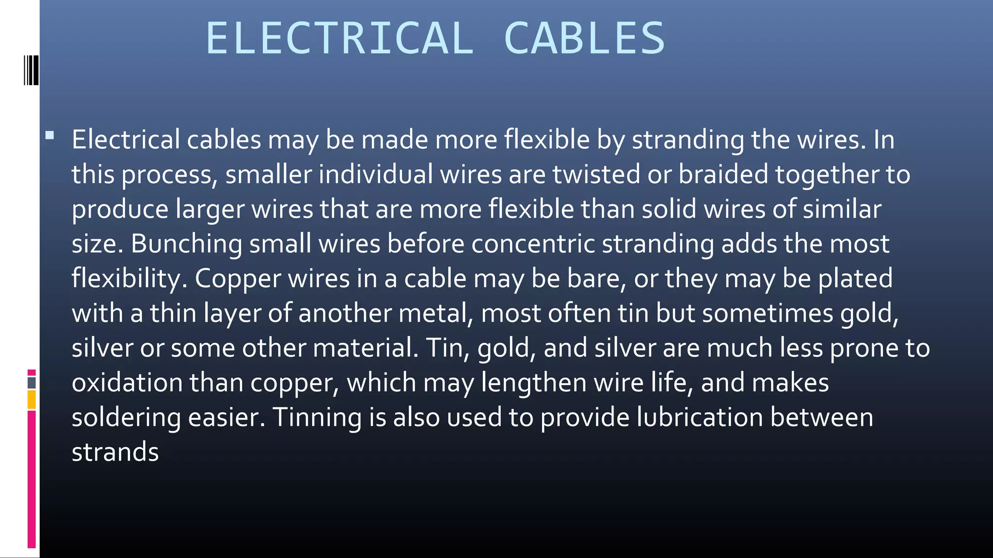 Types of wires_and_cables_ic | PPT