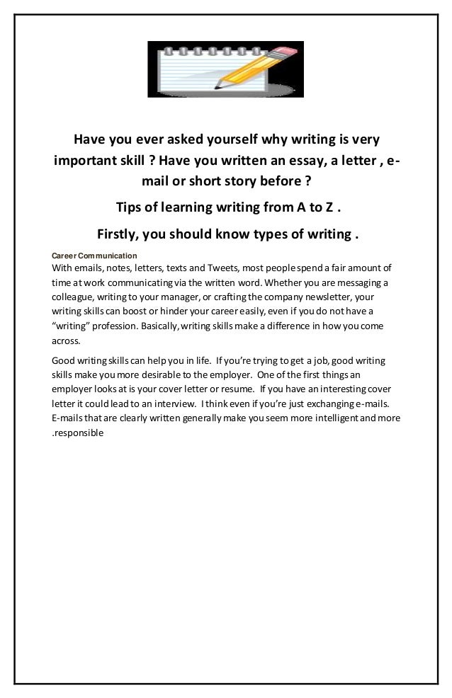 Types of essay ppt image