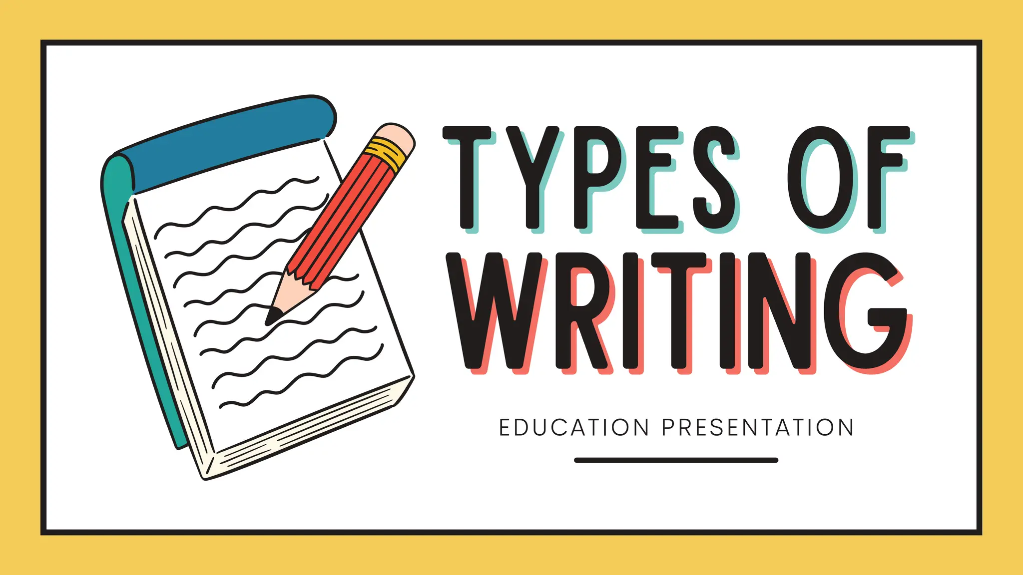 Types of Writing for english learners - beginer level.pdf