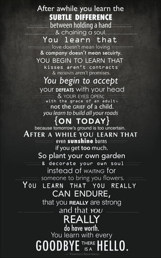 GOODBYE HELLO.— Veronica Shoftshall
Myriad is a humanist sans-serif typeface designed by
robert slimbach and carol twombly...