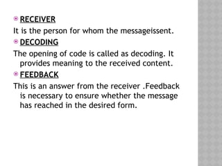 Receiver Specific Example types,principles.pptx.................... | PPTX