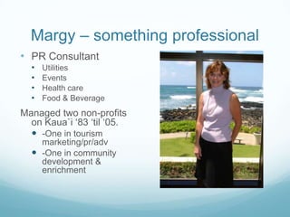 Margy – something professionalPR Consultant