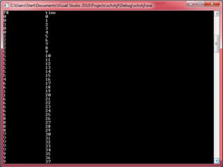 Types using c scheduling