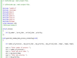 Types using c scheduling