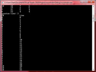 Types using c scheduling