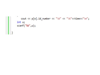 Types using c scheduling