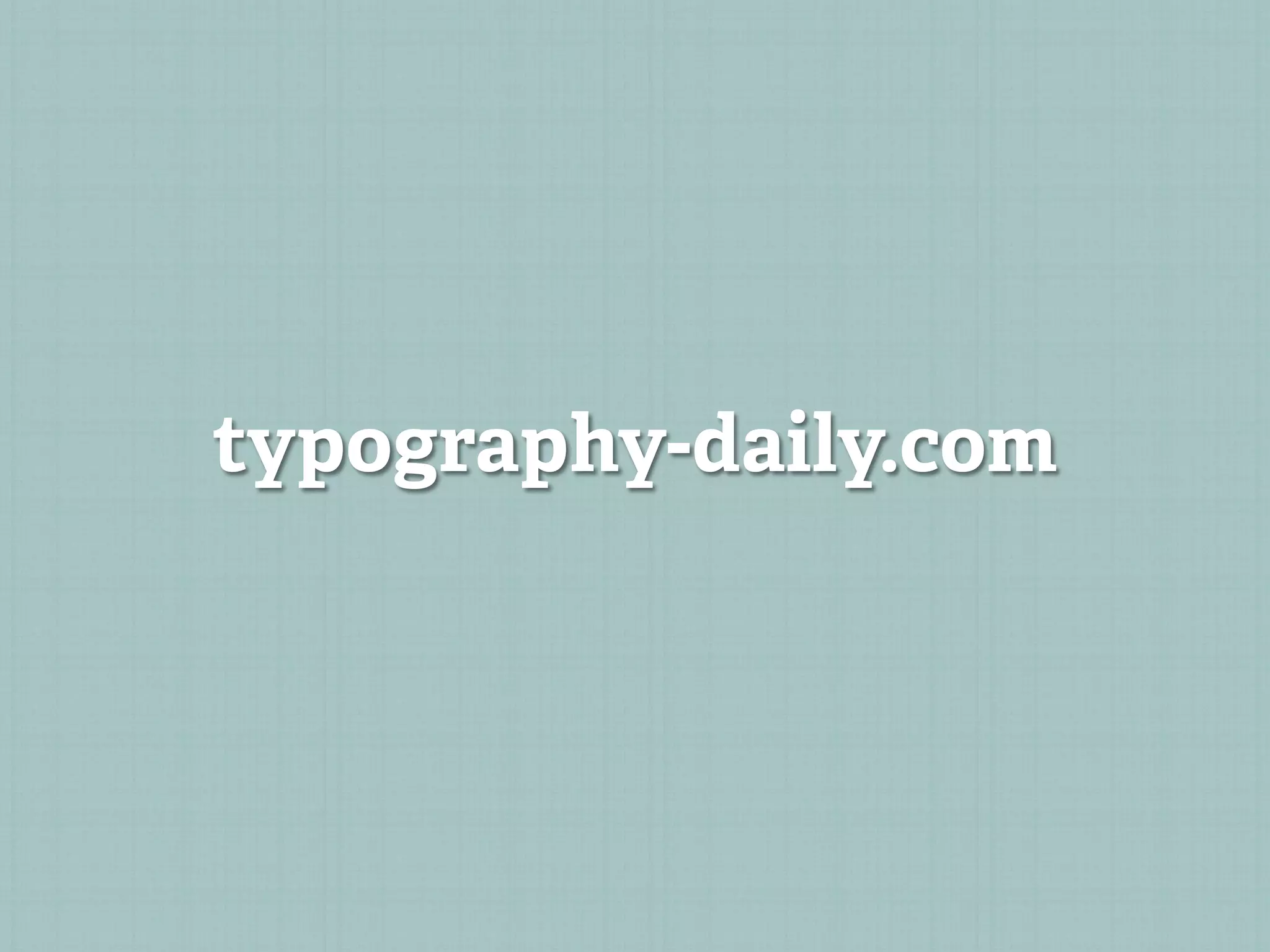 typography-daily.com
 