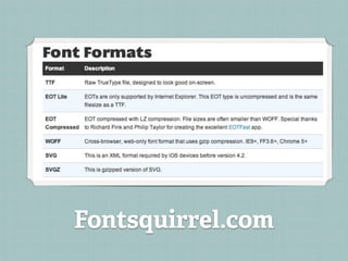 Fontsquirrel.com
 