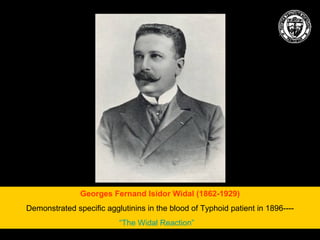 George Fernand Widal Typhoid Fever | PPT