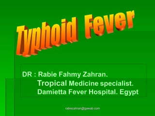 [email_address] Typhoid  Fever 