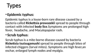 Typhus fever.pptx for the medical students | PPTX