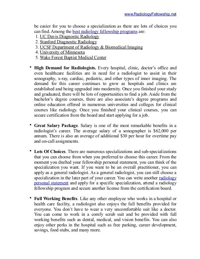 career path of a radiologist ucsf letter of recommendation