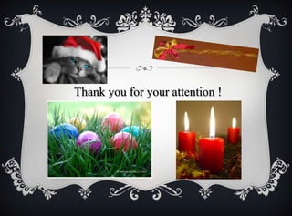 Thank you for your attention !
 