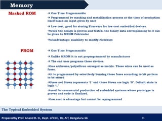 Masked Rom Implementation Typical Embedded System | PDF