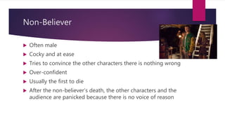 Typical horror movie characters | PPTX