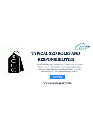 Typical SEO Roles and Responsibilities