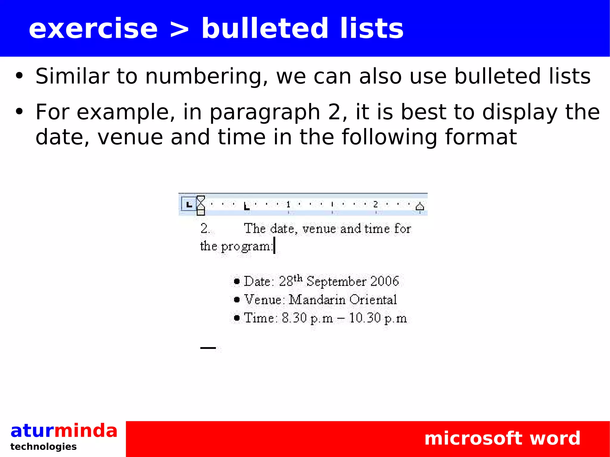 Typing An Official Letter