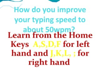 Typing lesson | ODP