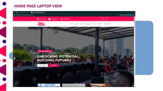 HOME PAGE LAPTOP VIEW
 