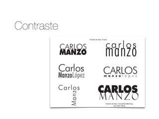 Contraste
 
