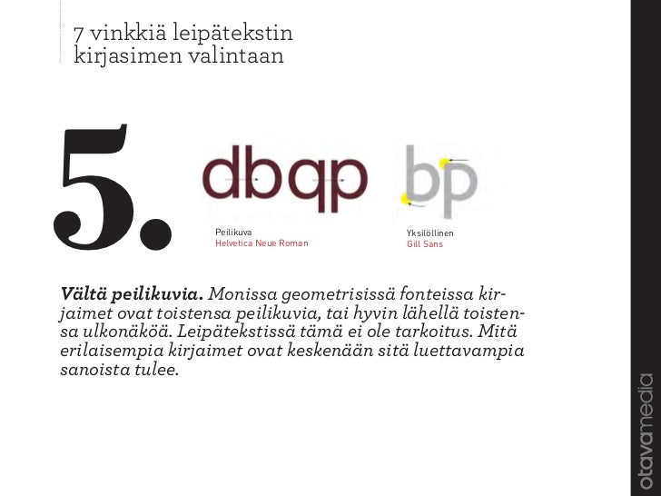 Kaikki irti typografiasta slideshare