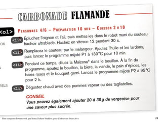 <ol> 
<li> 
<li> 
<li> 
<li> 
Bien composer le texte web, par Romy Duhem-Verdière, pour Codeurs en Seine 2014 24 
 