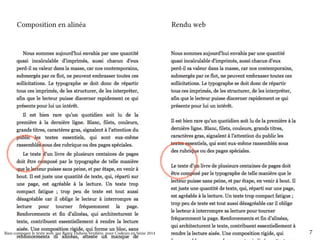 Composition en alinéa Rendu web 
Bien composer le texte web, par Romy Duhem-Verdière, pour Codeurs en Seine 2014 7 
 