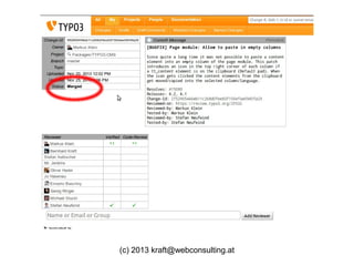 (c) 2013 kraft@webconsulting.at

 