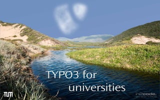 TTYYPPOO33 ffoorr 
uunniivveerrssiittiieess 
 